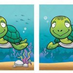 Quelle est la différence entre deux tortues : trouvez 6 différences en 15 secondes Quelle est la différence entre deux tortues : trouvez 6